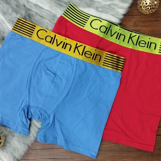 شورت مردانه پاچه دار برند Calvin Klein